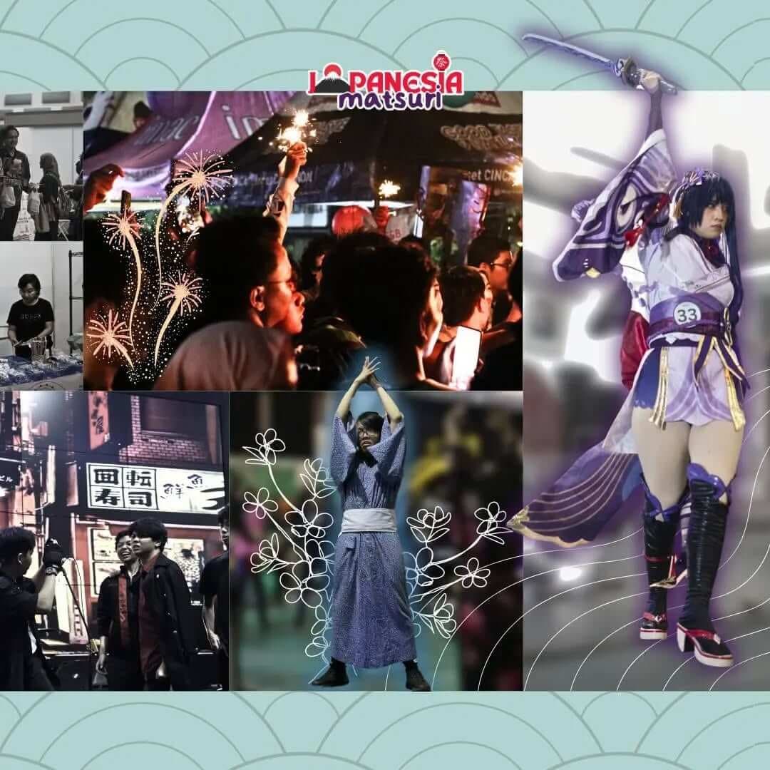 Japanesia Matsuri Vol 1 - Japanese festival crowd and entertainment